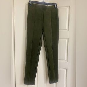 LOFT Petites | Green Velvet work pants | size 00P | no tags, never worn